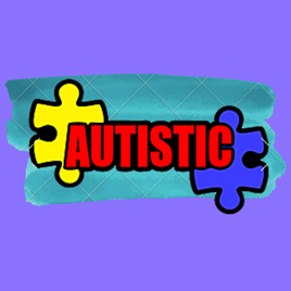 Autistic Alert Keychain